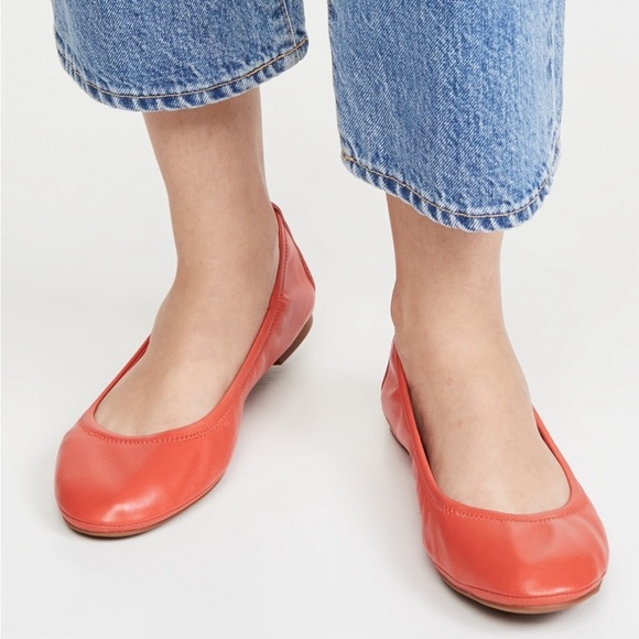 Tory Burch Eddie flat ballet Packable flats sz 7.5 nwot - Picture 2 of 15